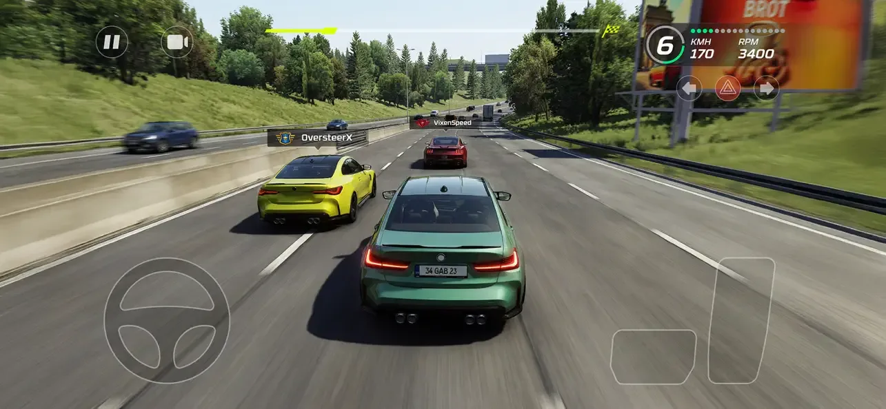 Highway Racer Pro screenshot 1