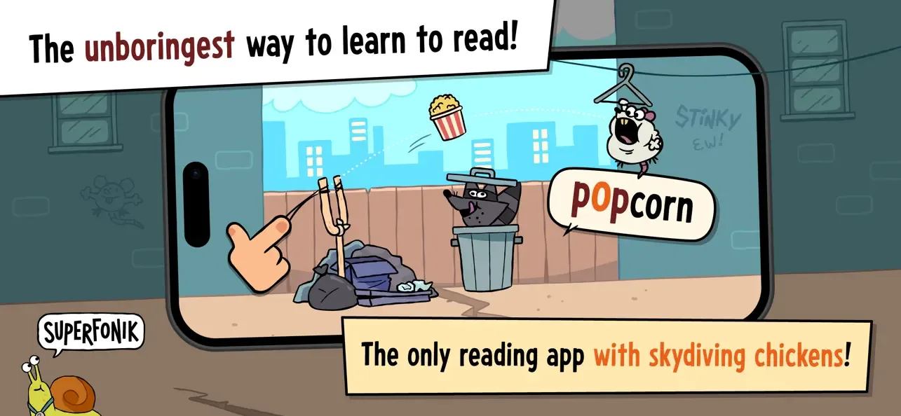 Superfonik: Kids Learn to Read screenshot 1