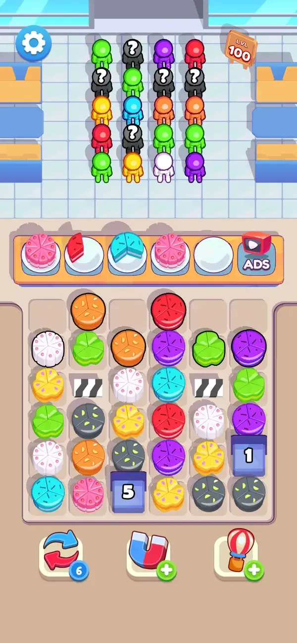 Cake Out Master Puzzle screenshot 1