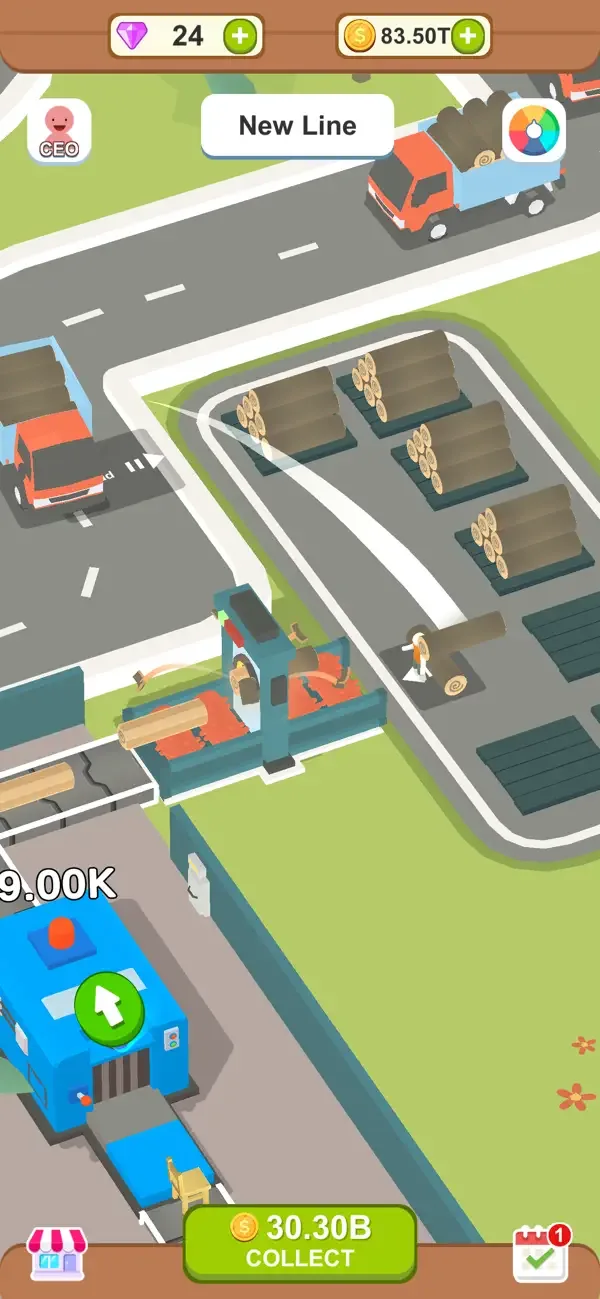 Aquatic Logging Factory screenshot 3