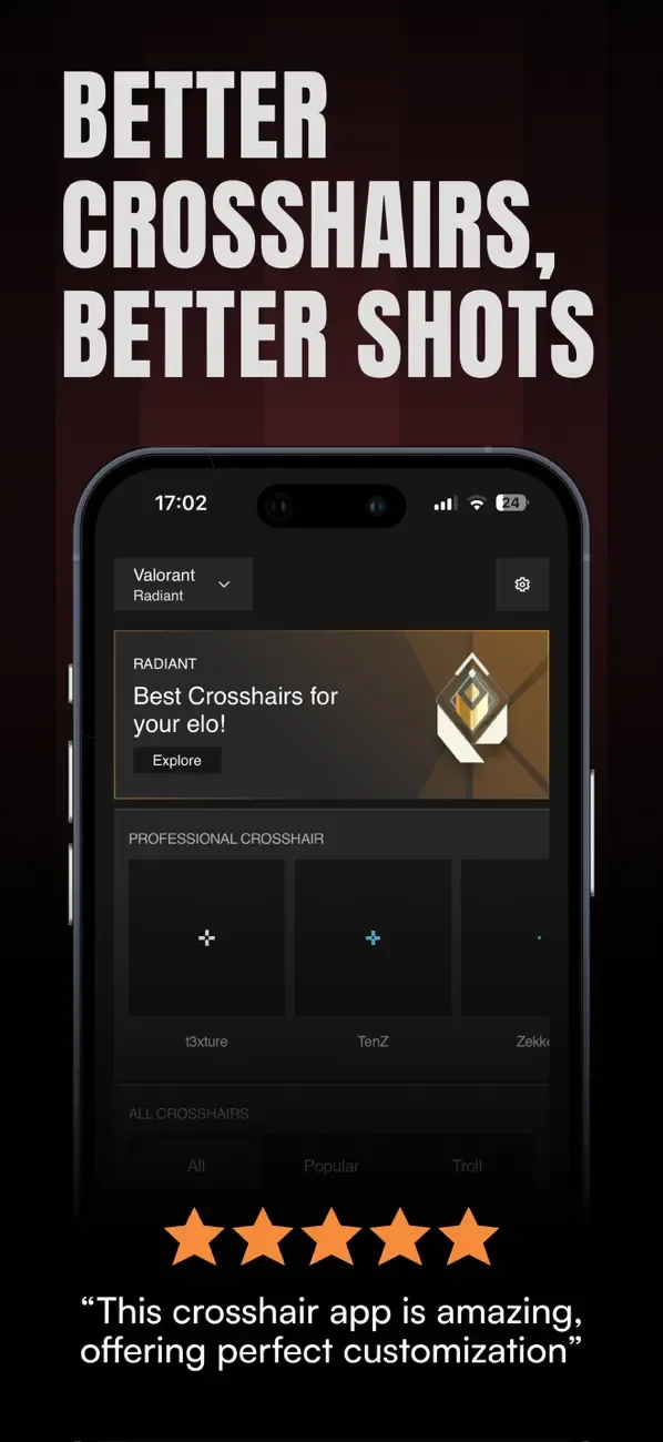 Crosshair X: Pro Aim v2 screenshot 2