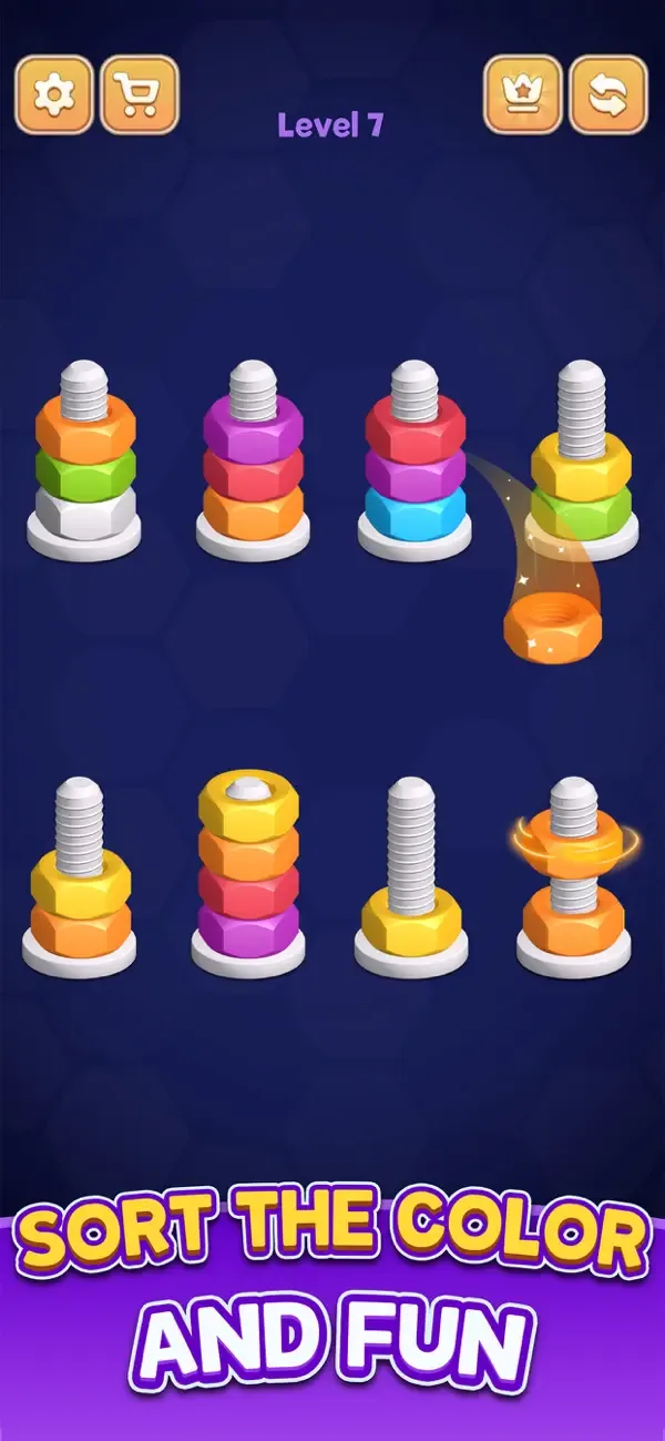 Nuts Sort screenshot 1