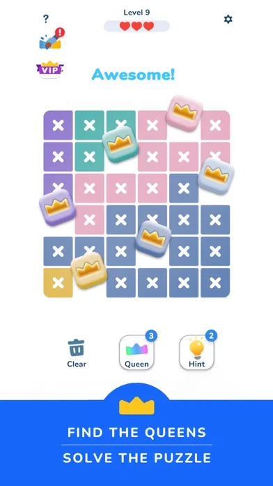 Queens Master: Sudoku Puzzle screenshot 1
