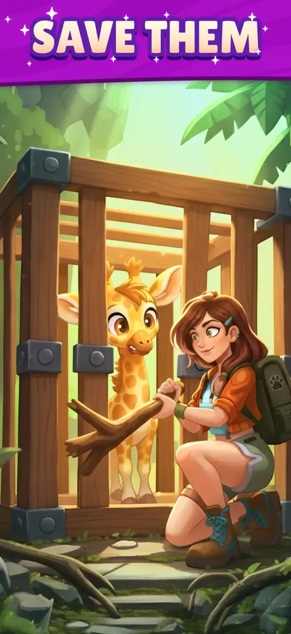 Paradise Paws: Merge Animals screenshot 3