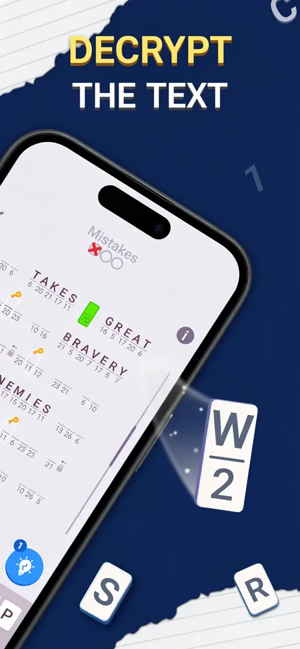 PlaySimple Cryptogram screenshot 2