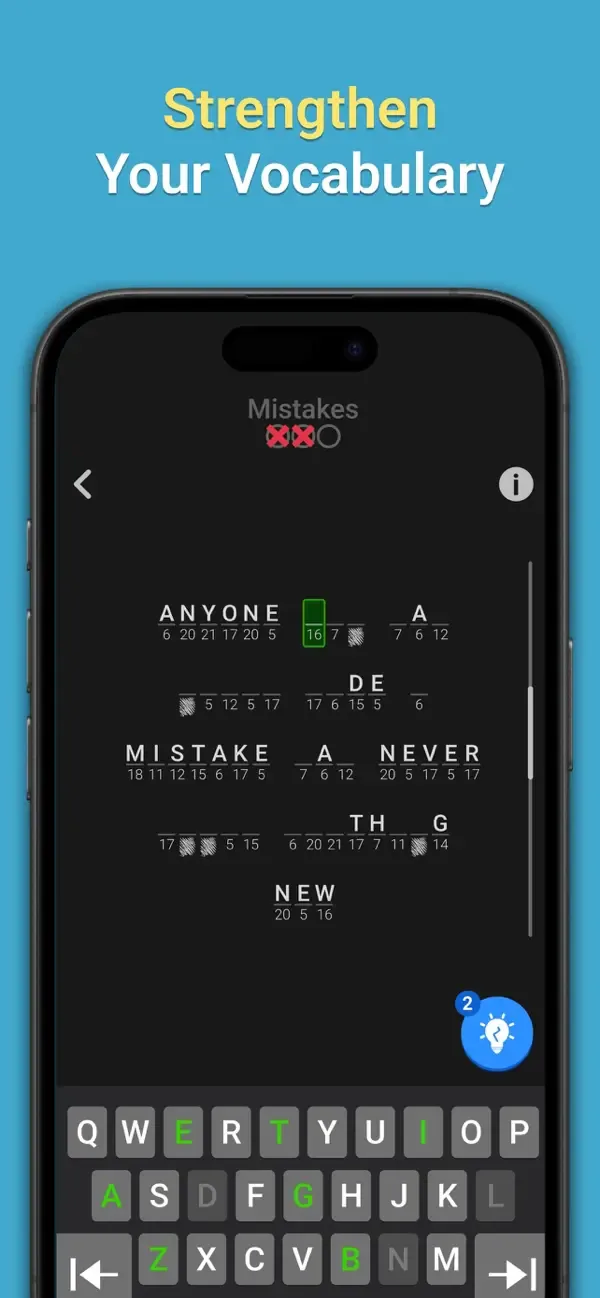 PlaySimple Cryptogram screenshot 5