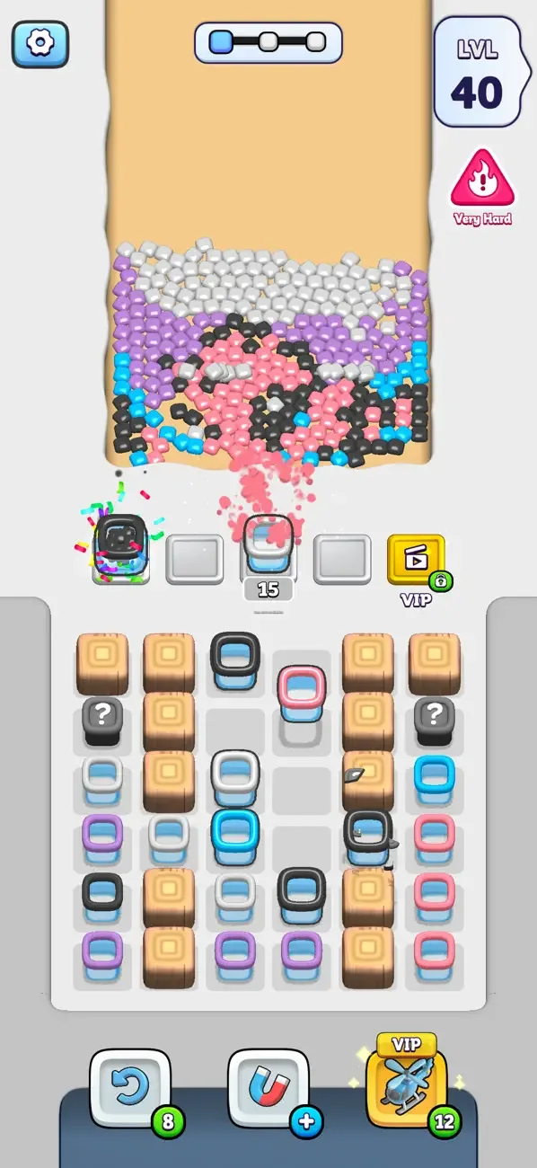 Pixel Sort: Color Sorting Game screenshot 1