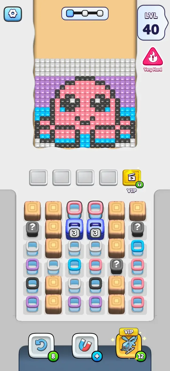 Pixel Sort: Color Sorting Game screenshot 3