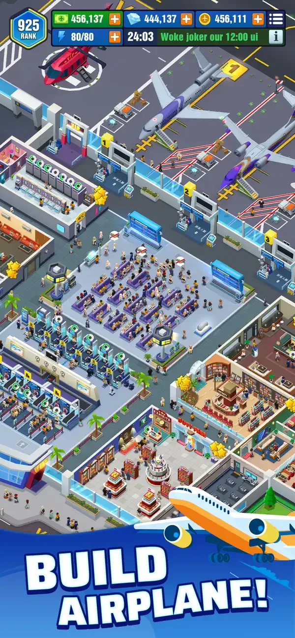 Idle Airport Empire Tycoon screenshot 1