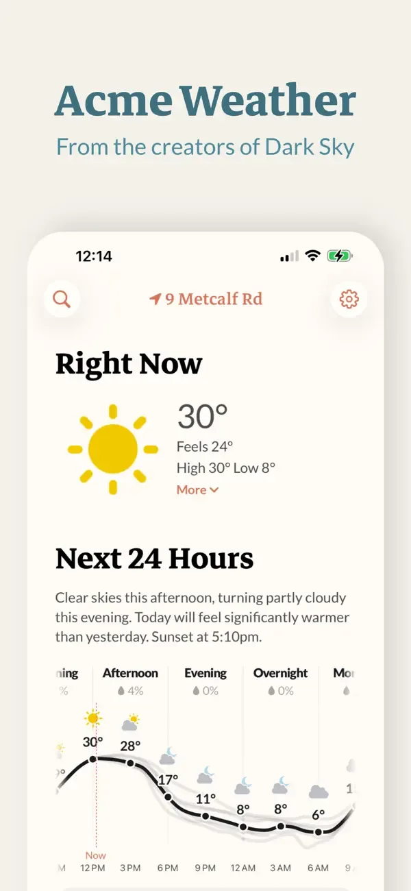 Acme Weather screenshot 1