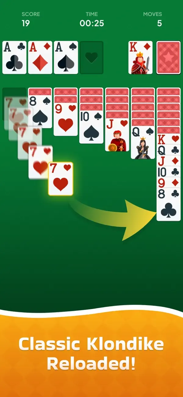 Solitaire Now! screenshot 1