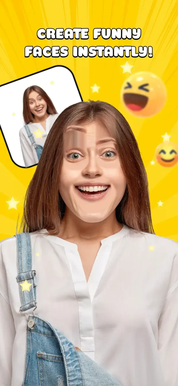 Funny Face Mashup Challenge screenshot 1