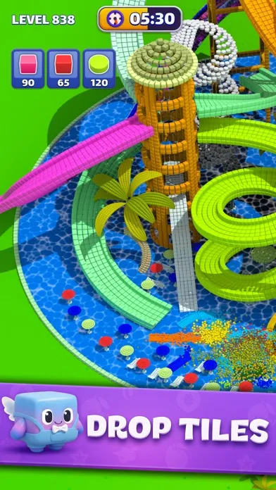 Tiles In Hole: Black Hole screenshot 1