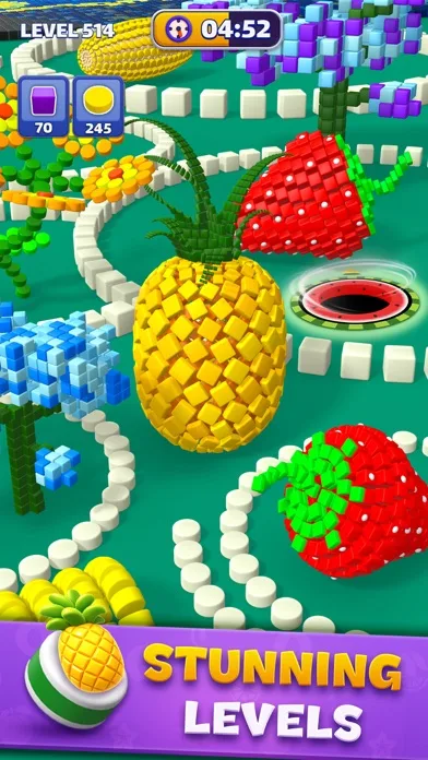 Tiles In Hole: Black Hole screenshot 4