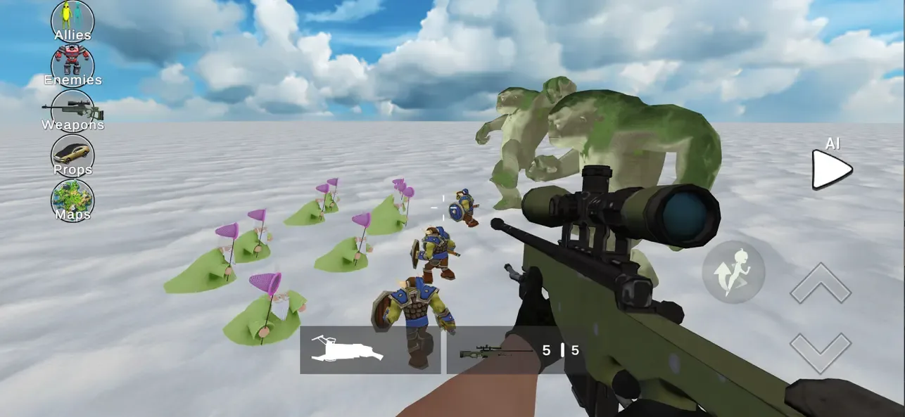 Sandbox toilet meme playground screenshot 2