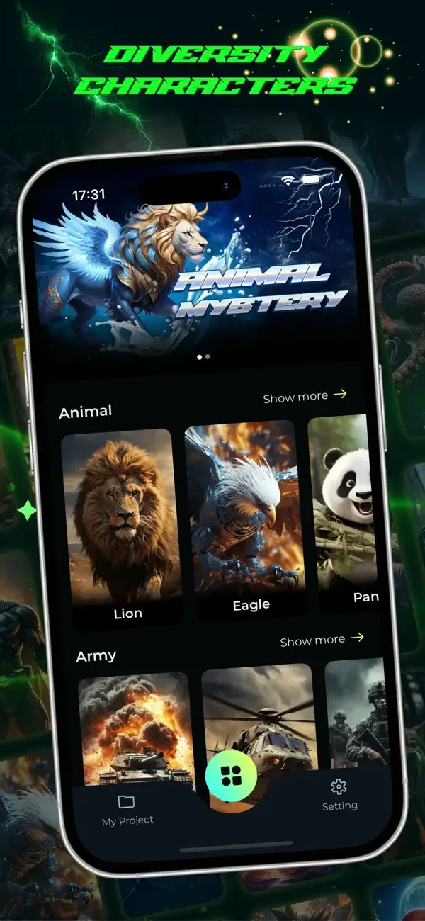 Animal Fusion & Mix Character screenshot 1