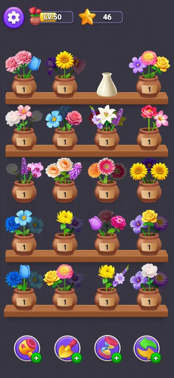 Flower Merge - Blossom Games screenshot 2