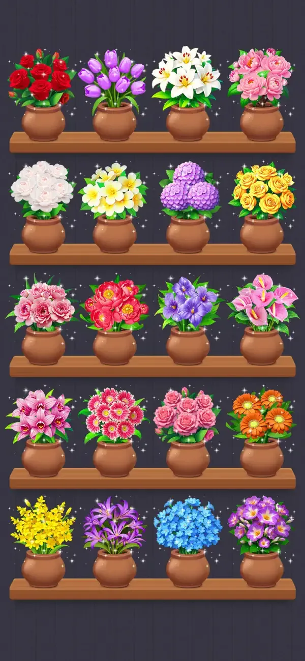 Flower Merge - Blossom Games screenshot 3