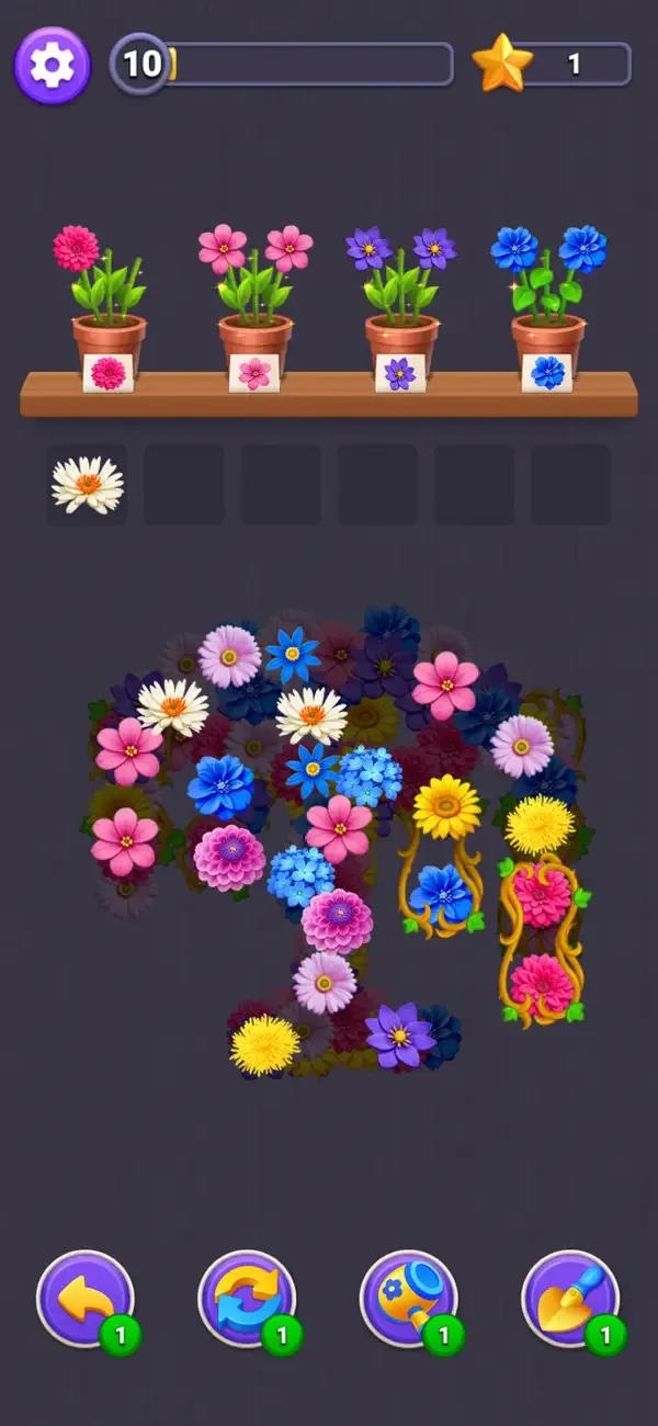 Flower Merge - Blossom Games screenshot 4