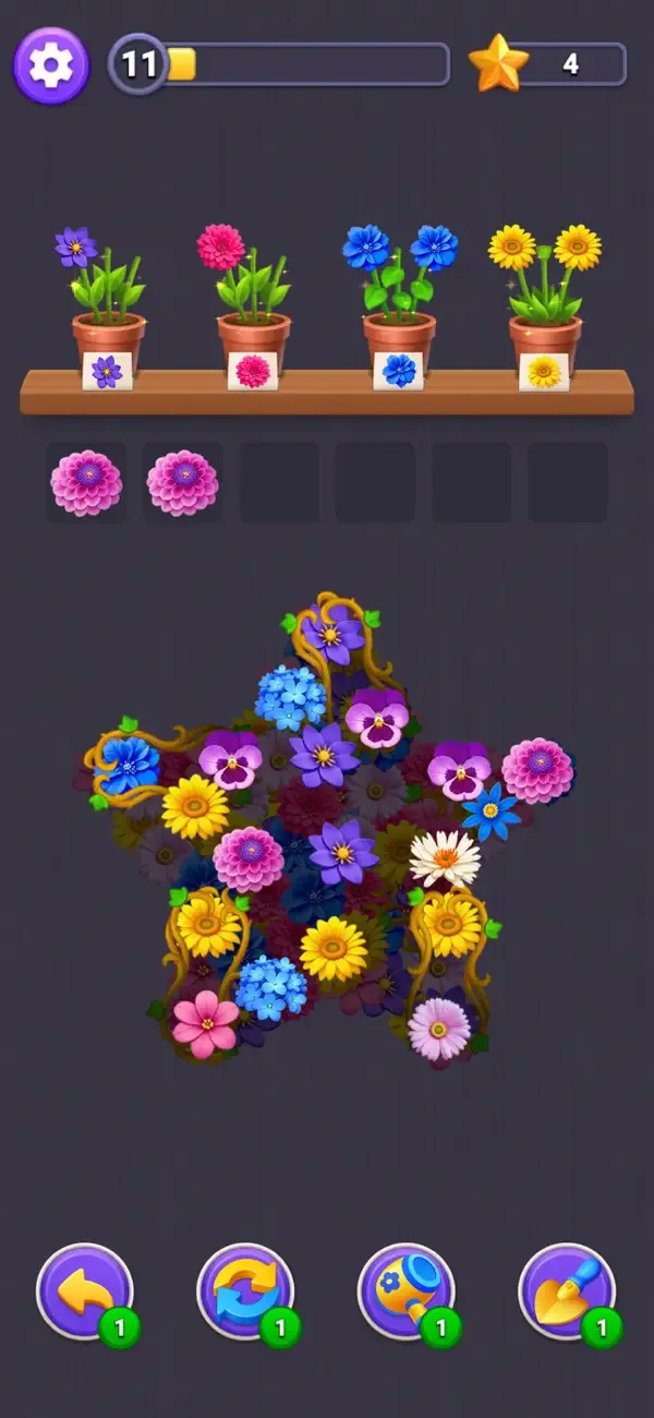 Flower Merge - Blossom Games screenshot 5