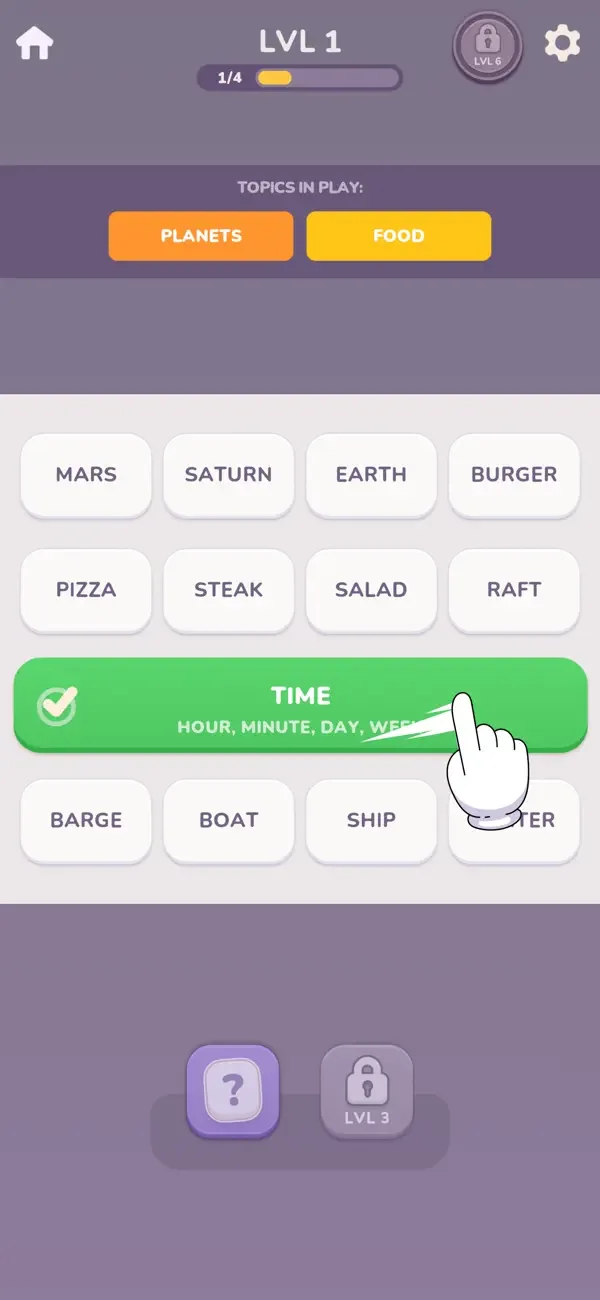 Association Master: Word Game screenshot 1