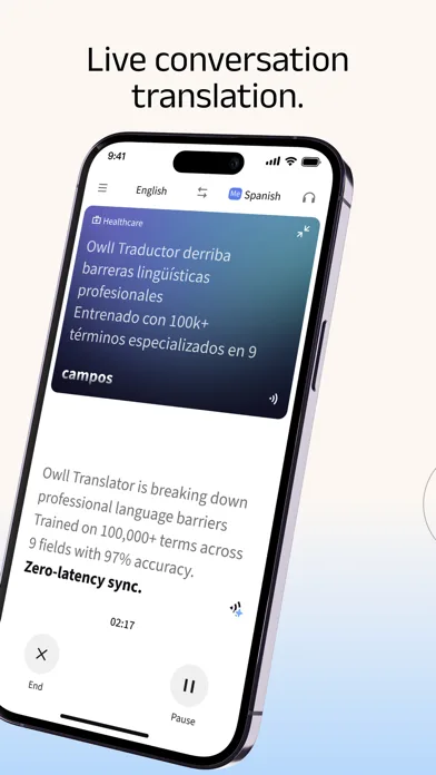 Owll Translator：AI Voice Clone screenshot 2