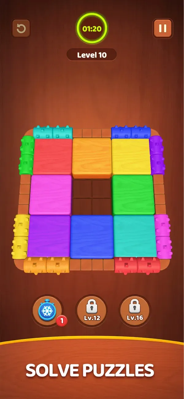 Wood Block Jam screenshot 2