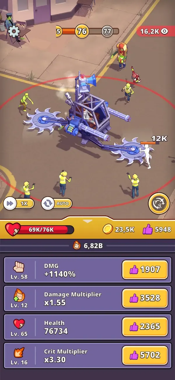 Tower Defense: Lazy Apocalypse screenshot 2