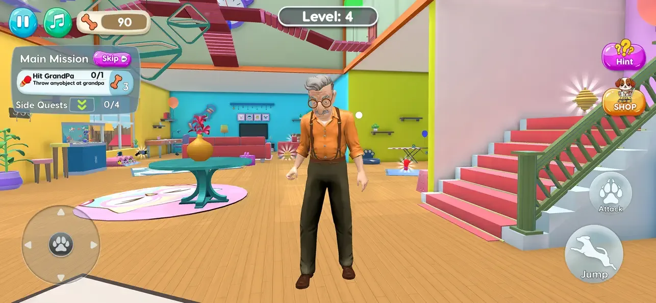 Puppy Prankster: Dog Game screenshot 2