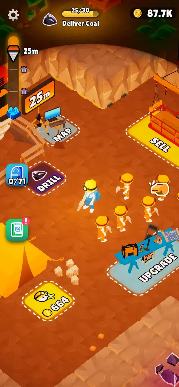 Mine Rush : Digging Adventure screenshot 1