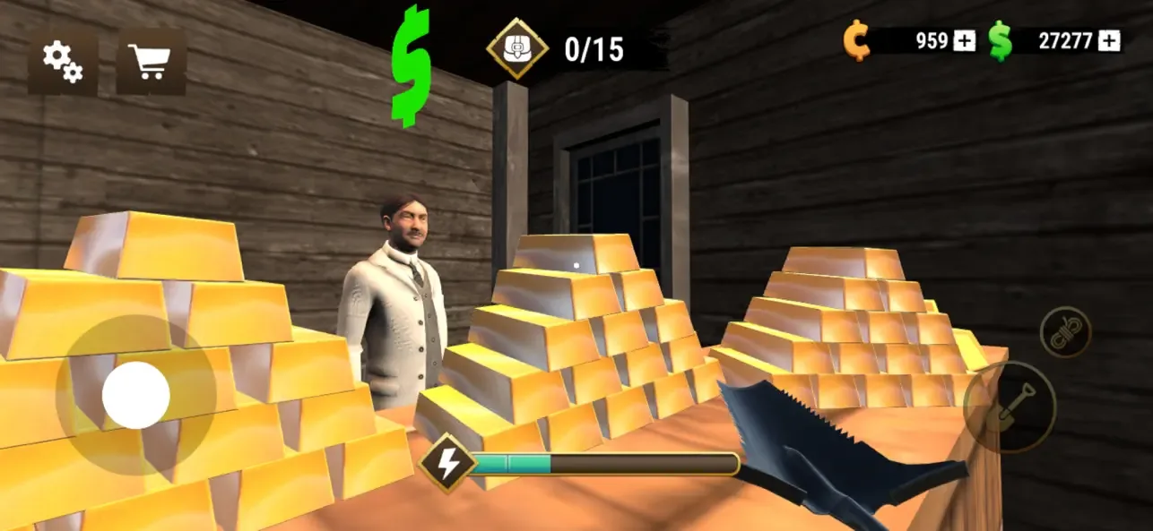 Wild West Miner - Gold Rush 3D screenshot 3
