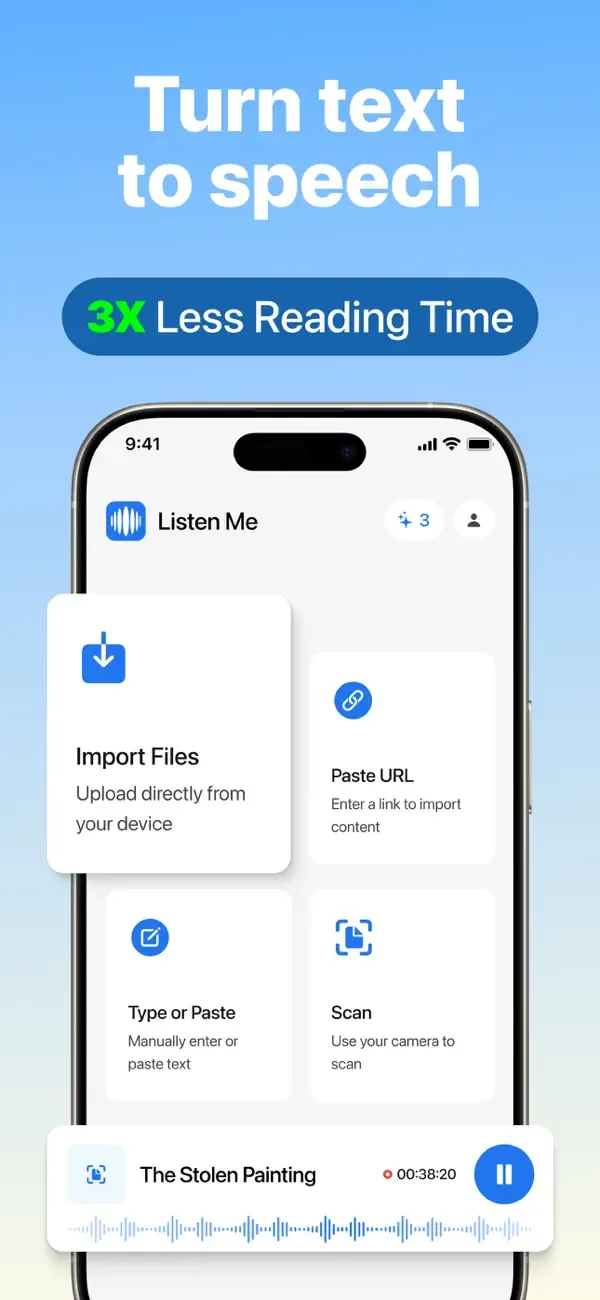 ListenMe - Text to Speech screenshot 2