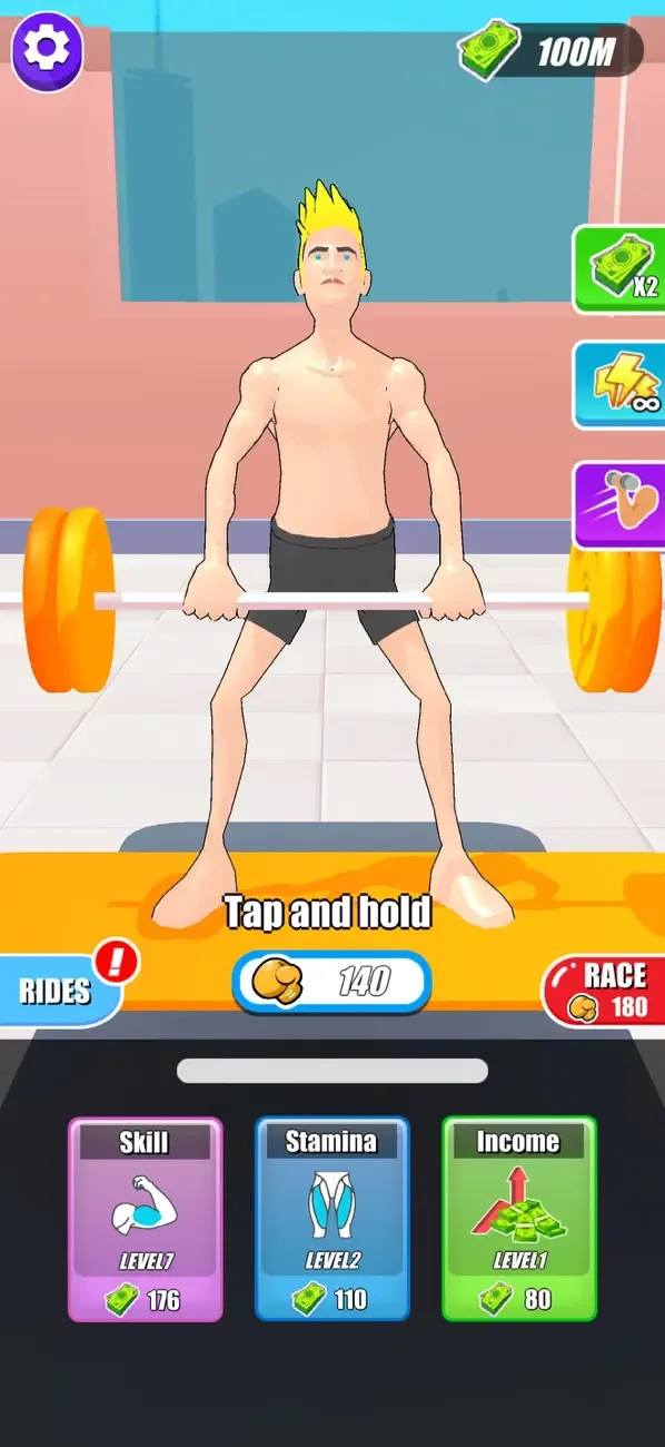 Grow Muscles:Gym Game screenshot 2