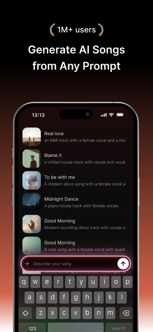 MusicGPT - AI Song Generator screenshot 1