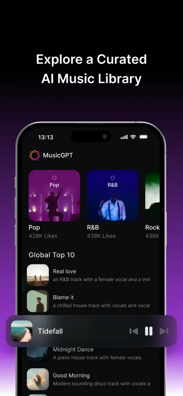 MusicGPT - AI Song Generator screenshot 2