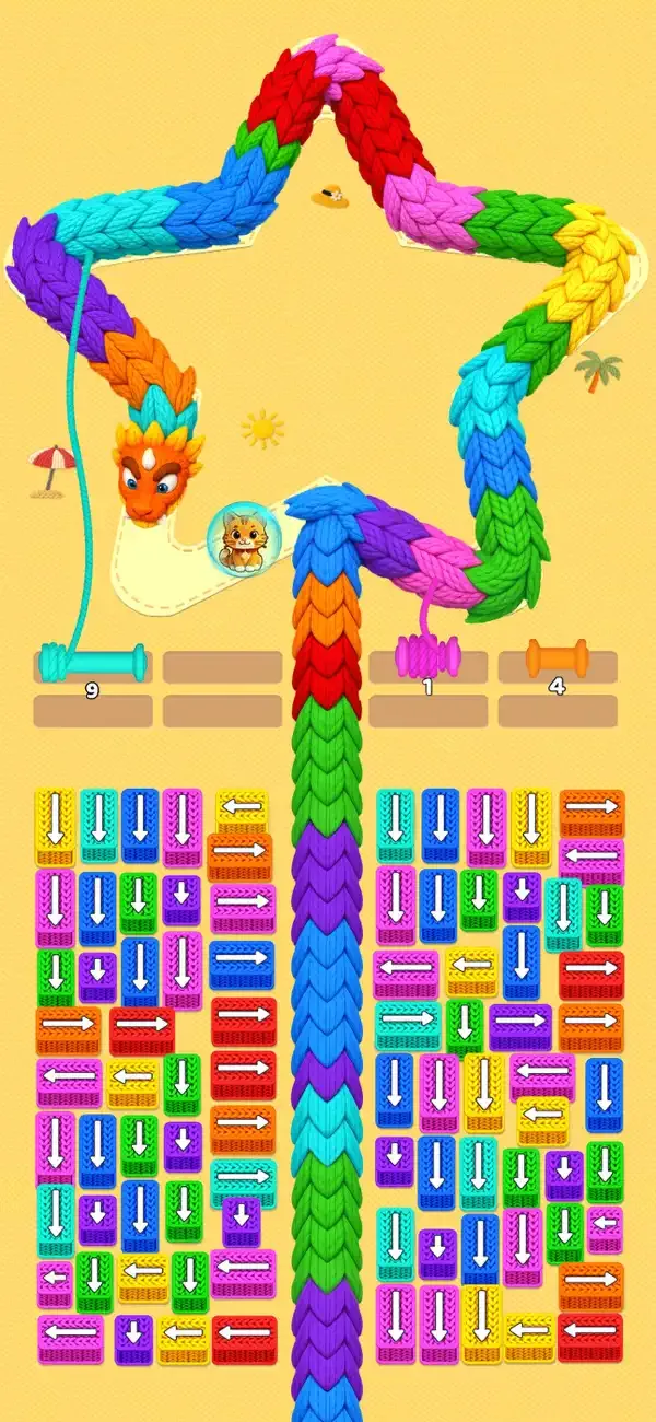 Wool Crush -Escape Traffic Jam screenshot 1