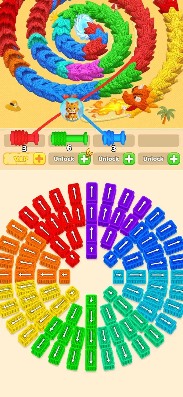 Wool Crush -Escape Traffic Jam screenshot 3