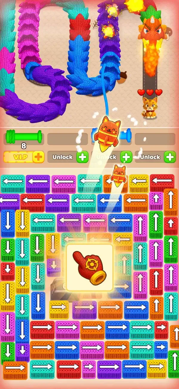 Wool Crush -Escape Traffic Jam screenshot 5