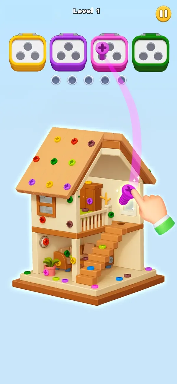 Bolts Off: Screw 3D Puzzle screenshot 1