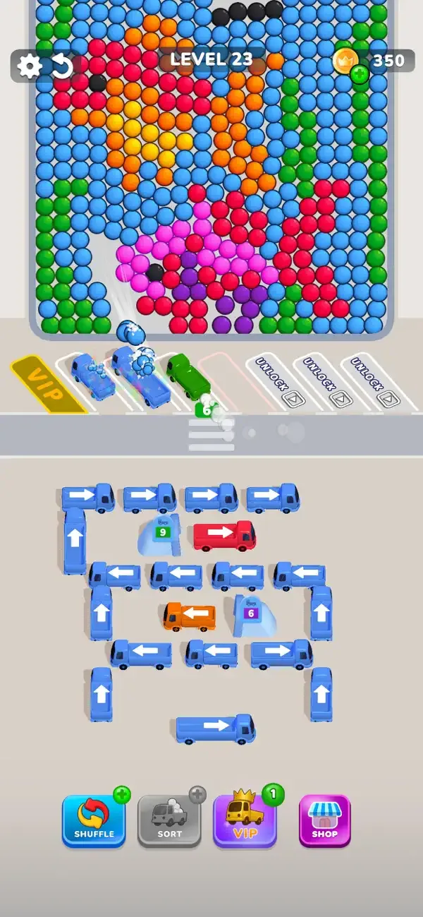 Bubble Bus: Parking Jam Puzzle screenshot 5