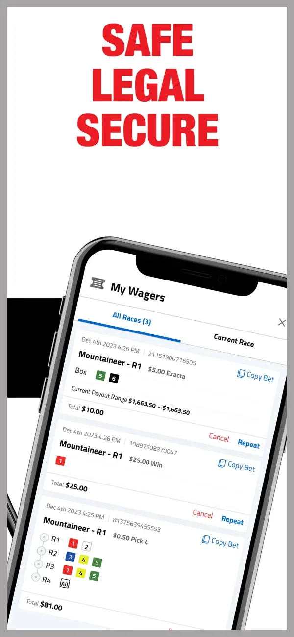 1/ST BET PRO screenshot 2