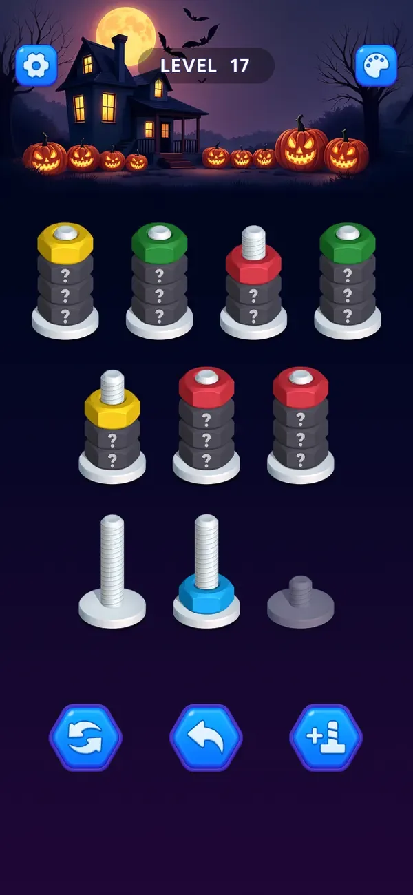 Nut Sort: Sorting Games screenshot 2