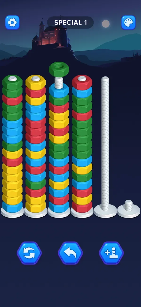 Nut Sort: Sorting Games screenshot 3