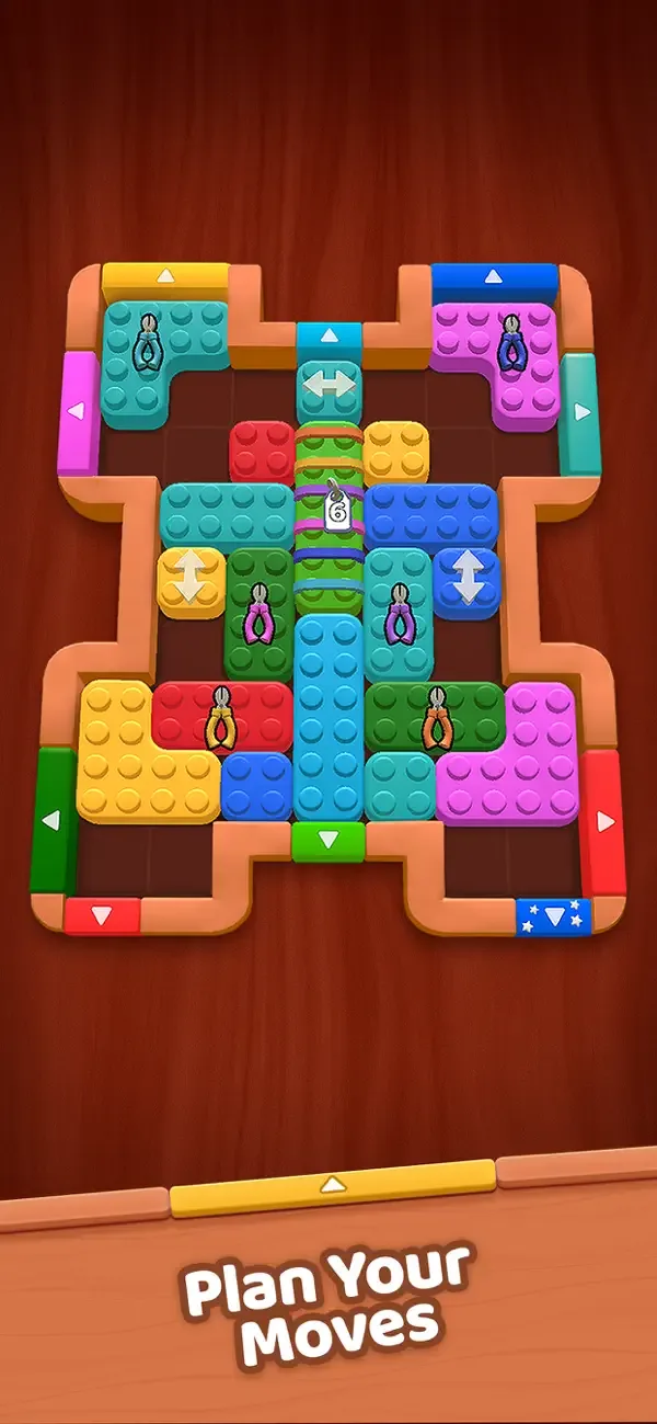 Color Block Puzzle: 3D Jam screenshot 2