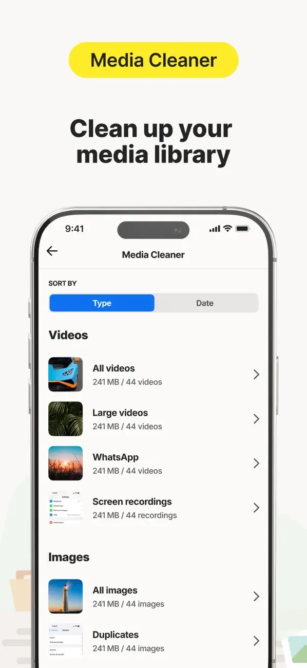 Norton Cleaner: Phone Cleanup screenshot 1