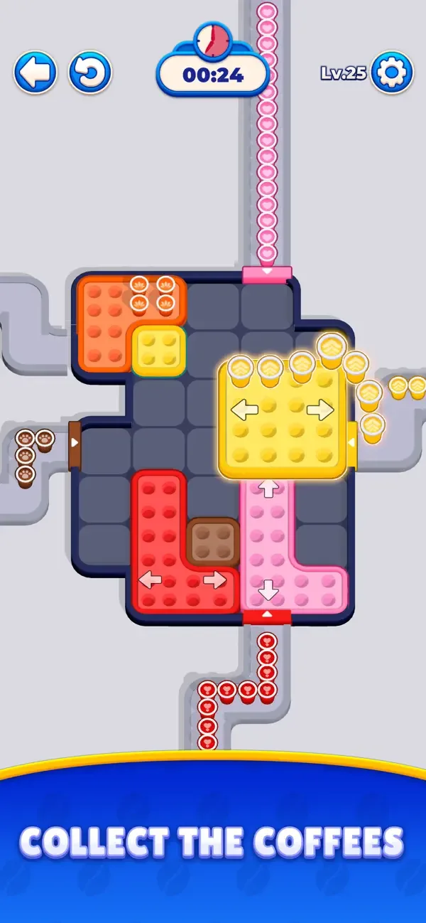 Coffee Run Puzzle screenshot 2