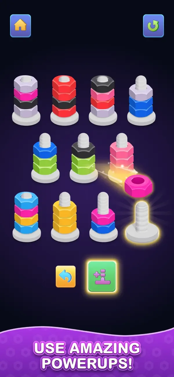 Nuts & Bolts - Color Sort Game screenshot 5