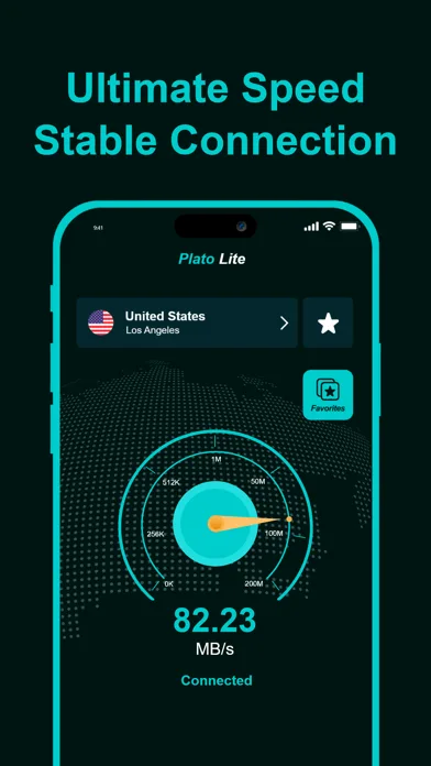 Plato VPN Super:Fast VPN Proxy screenshot 1