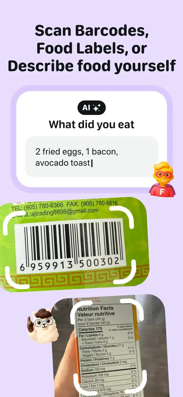 Foodllama AI calorie tracker screenshot 4