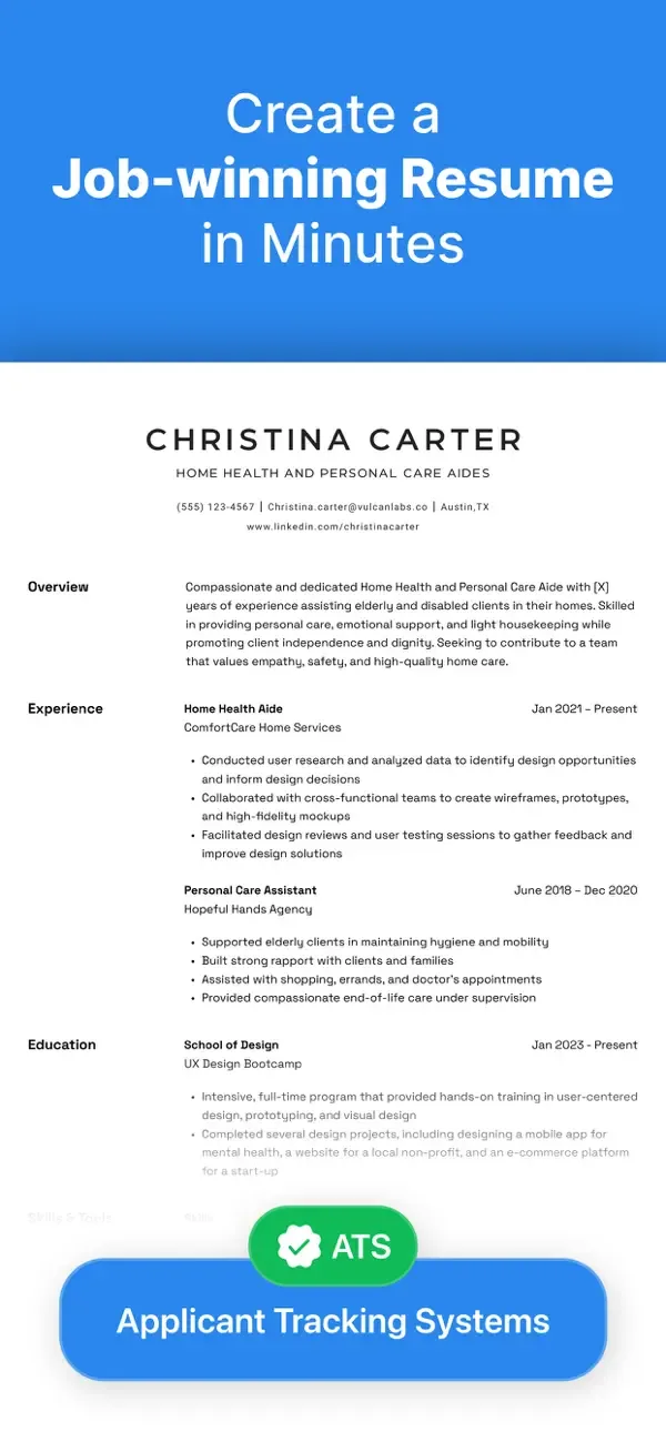 Resume Builder - AI Resumate screenshot 1